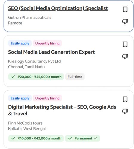 AI-Driven Digital Marketing internship jobs in Belfast