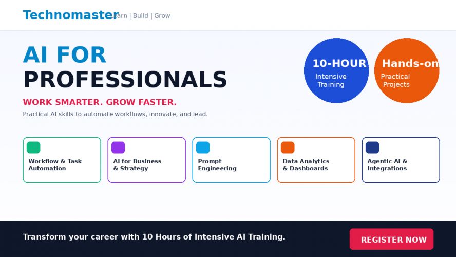 AI for Professionals Training in Newtownards