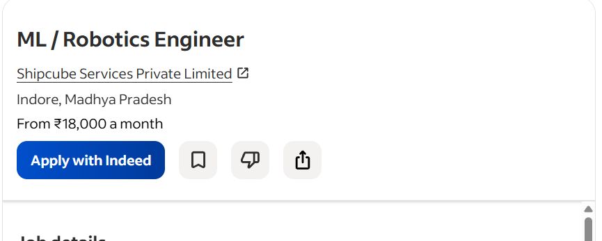 AI ML ROBOTICS internship jobs in Kilkenny