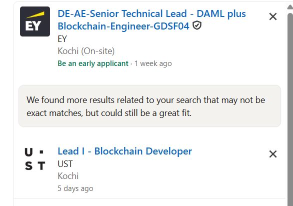 Blockchain & Web3 Development internship jobs in Drogheda