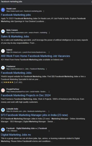 Facebook Marketing internship jobs in Dundalk