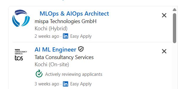 MLOps Engineering internship jobs in Belfast
