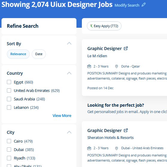 UI/UX Design internship jobs in Derry City